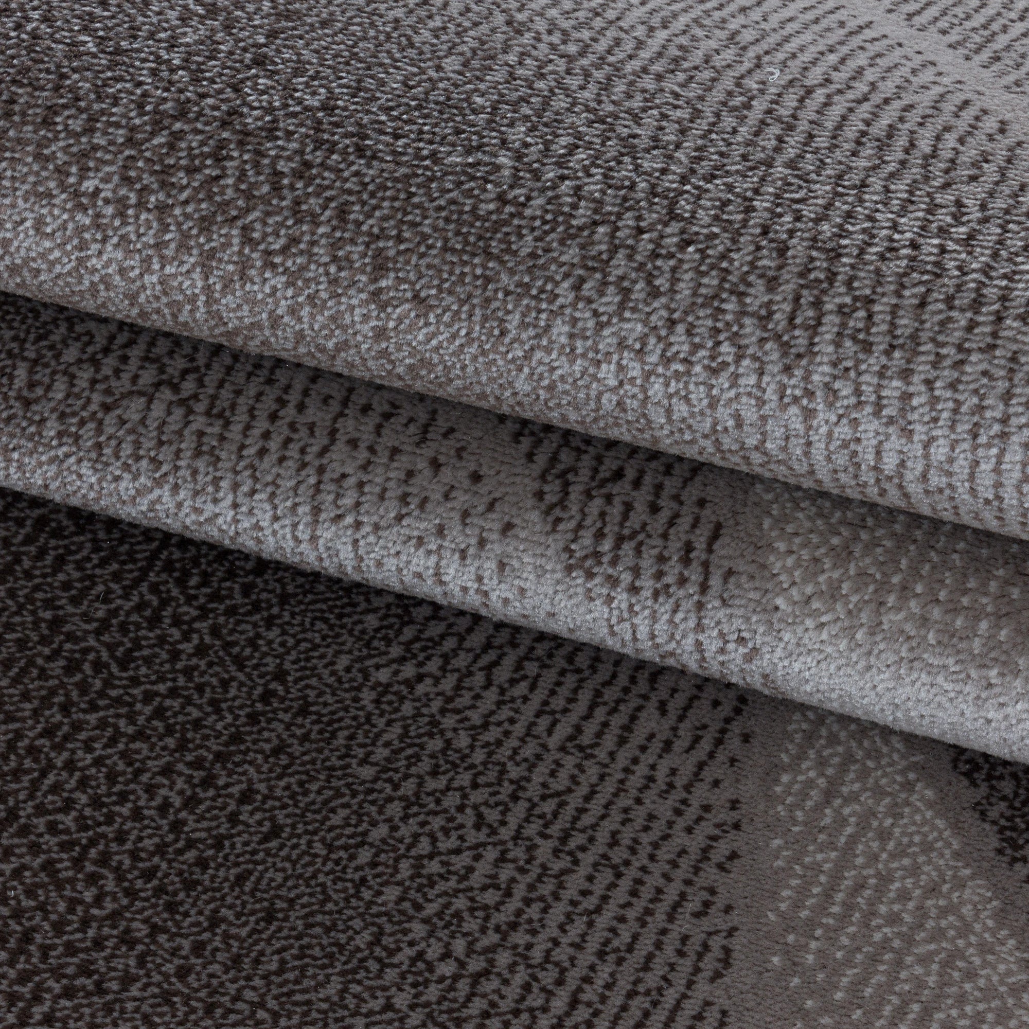 Waves Rug Brown