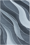 Waves Rug Gray Gray