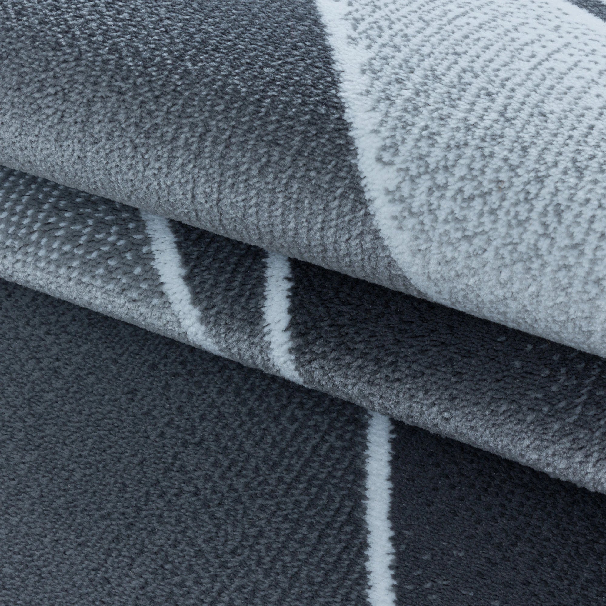 Waves Rug Gray