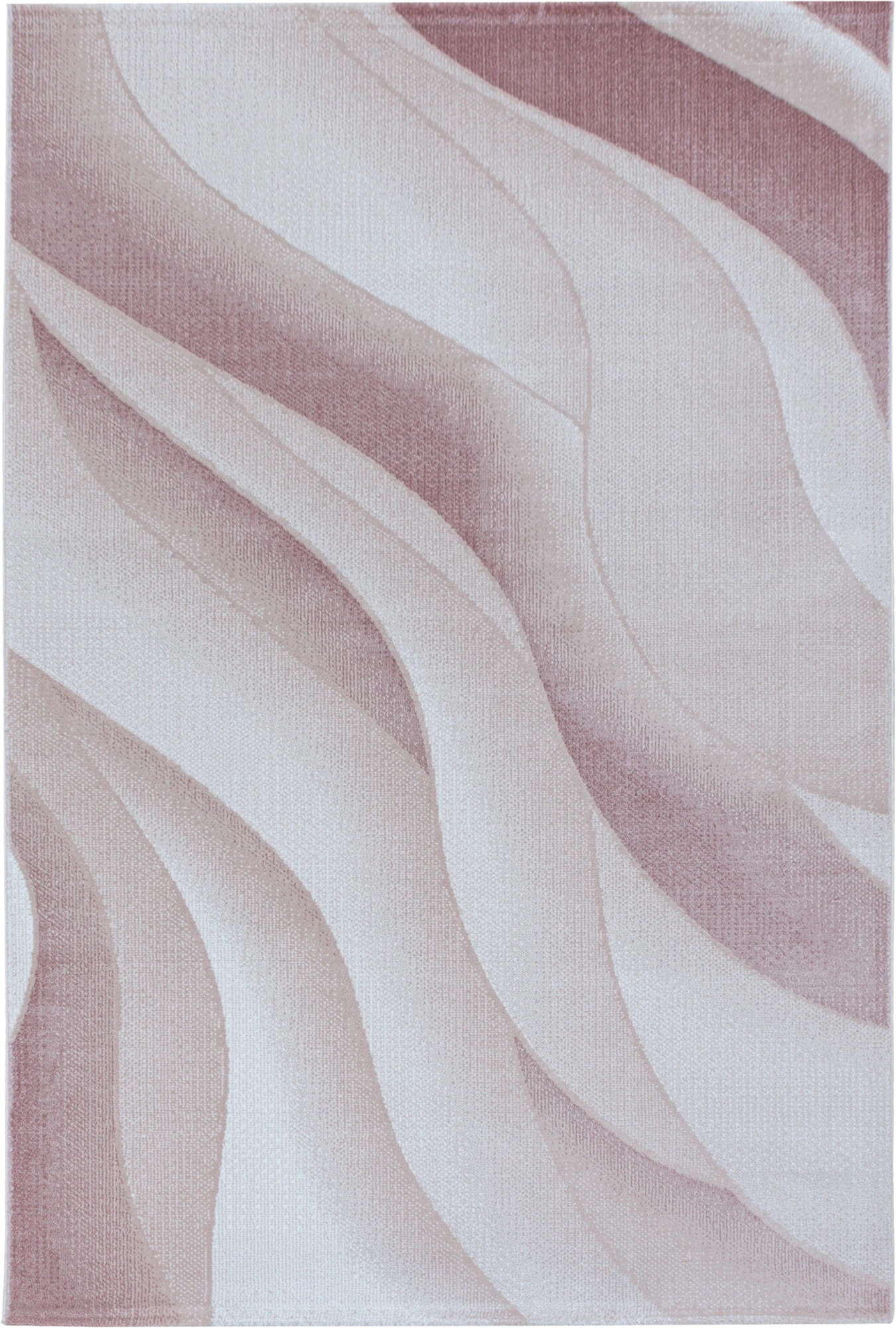 Waves Rug Pink