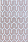 Geometric Lattice Rug Pink Pink
