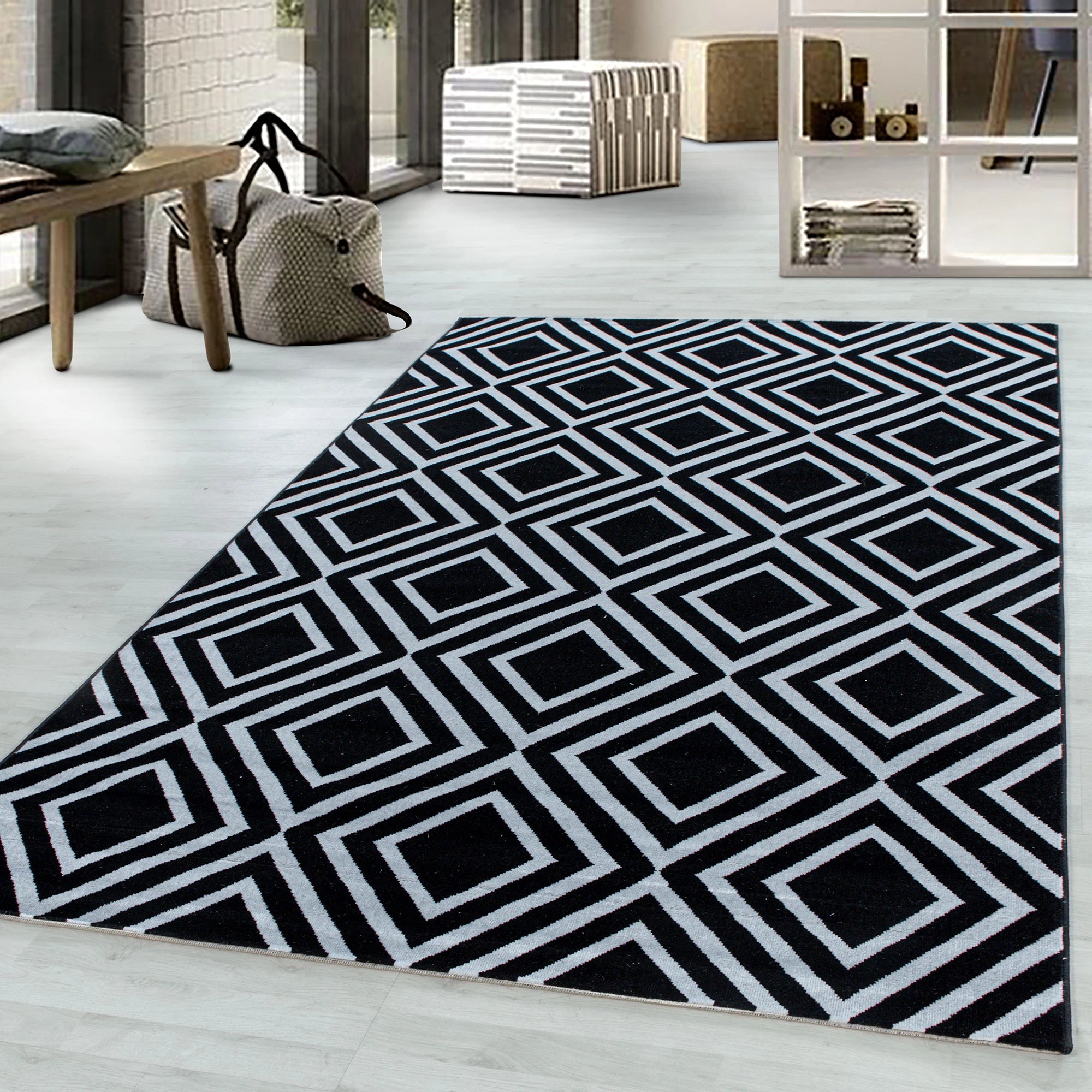 Geometrischer Mosaikteppich