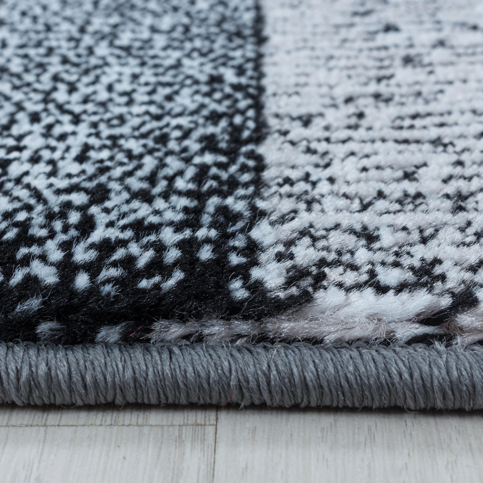 Abstract-waves Modernist Rug Pink
