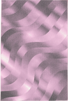 Abstract-waves Abstract Rug Pink Pink