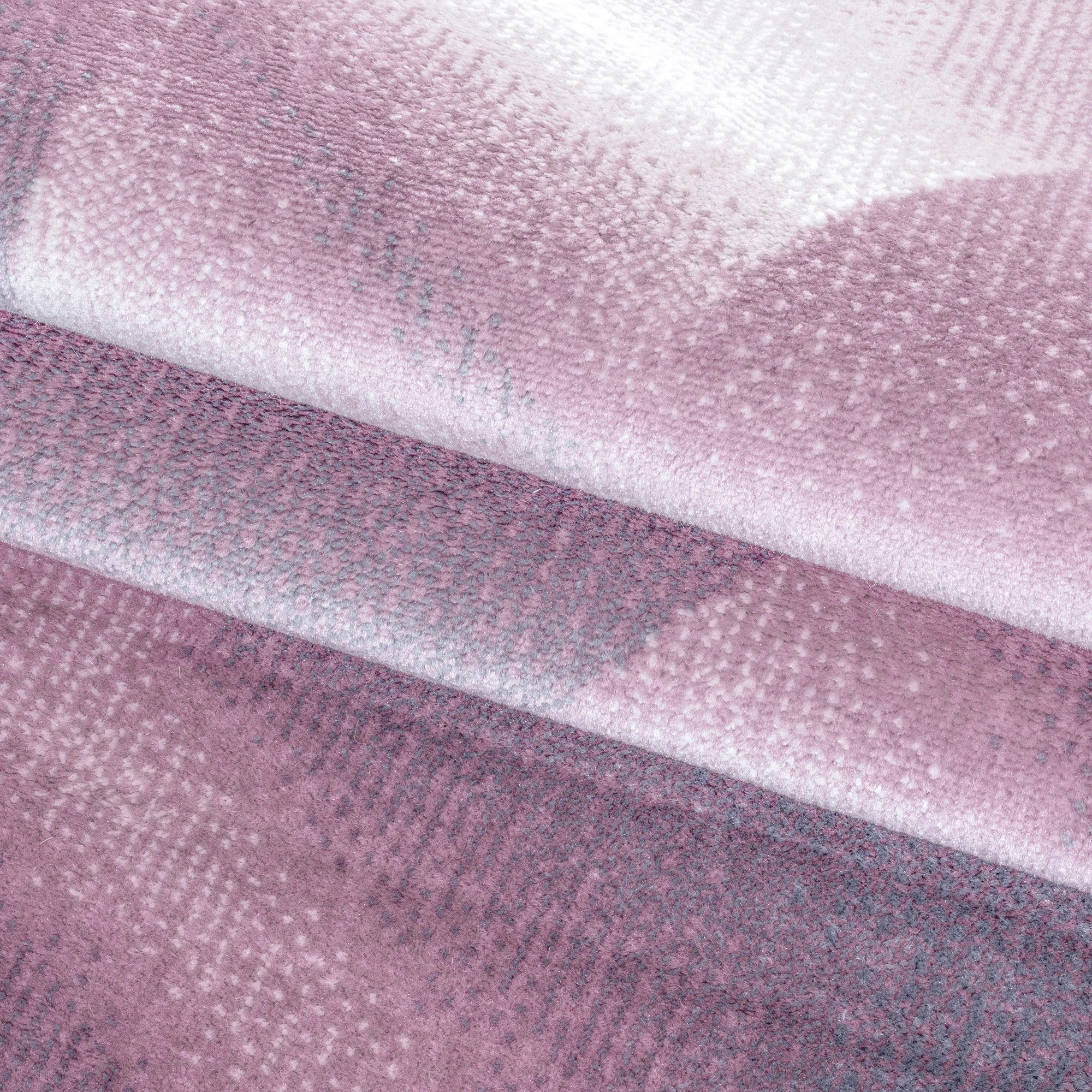 Abstract-waves Abstract Rug Pink