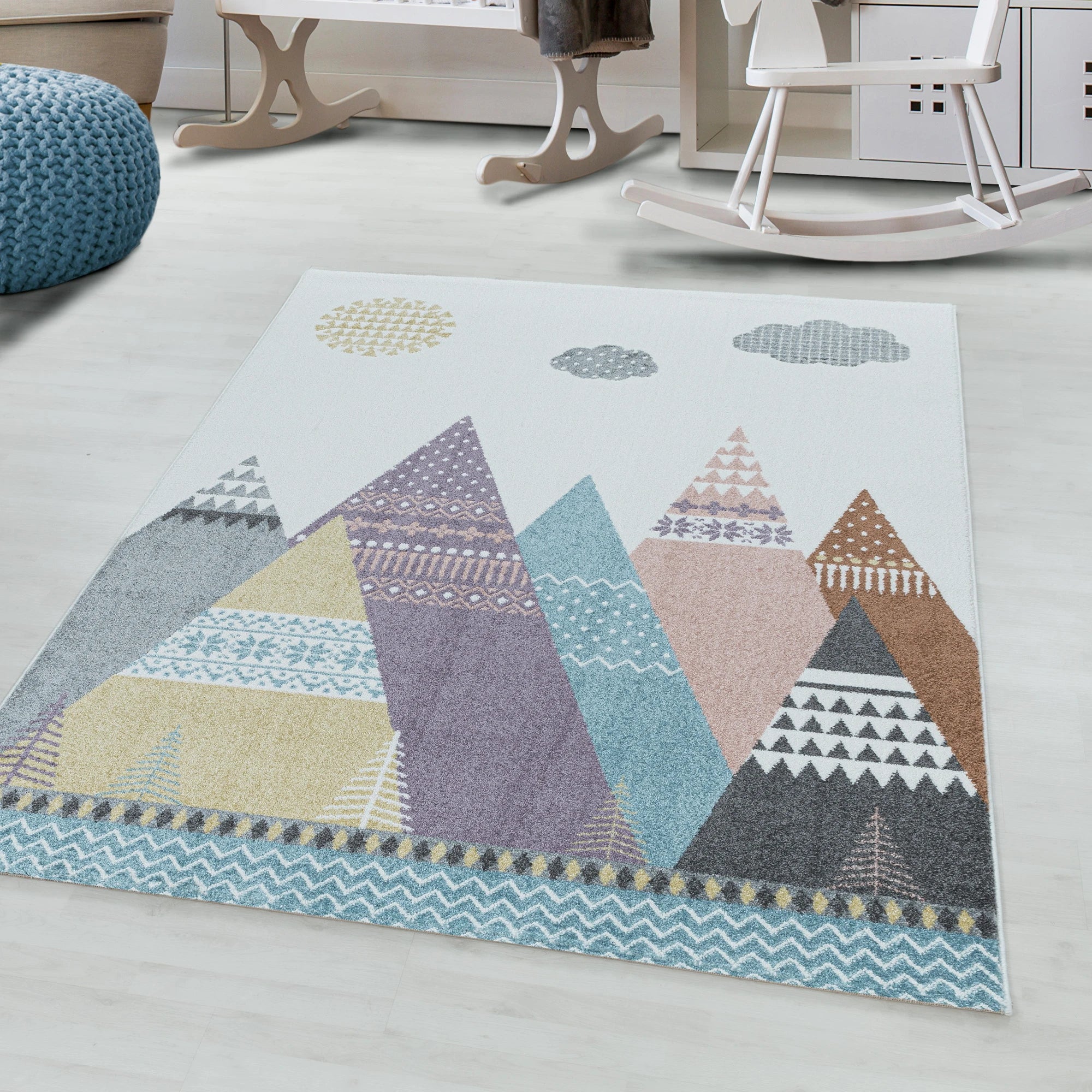 Mountains Rug Modern