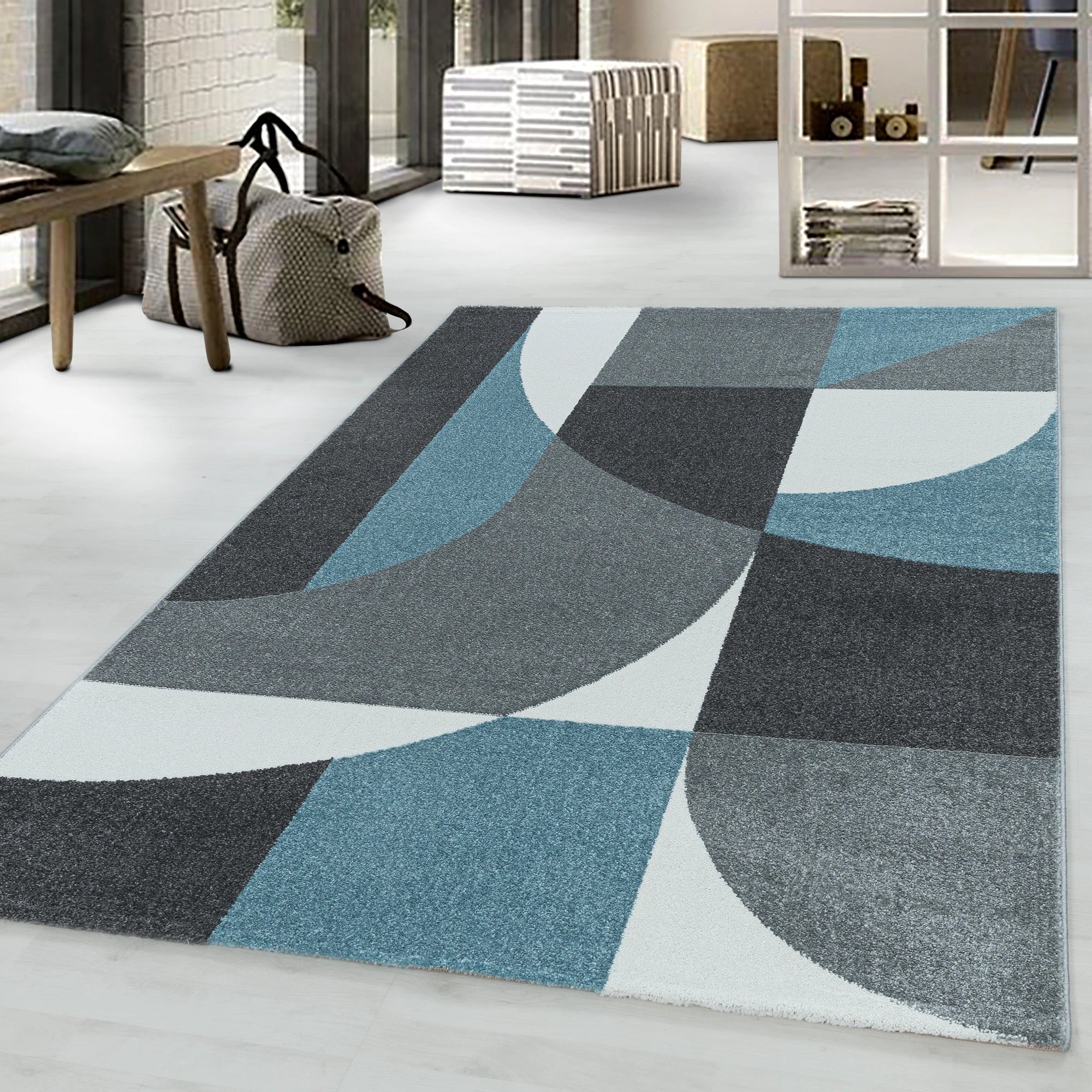 Diamond Lattice Rug