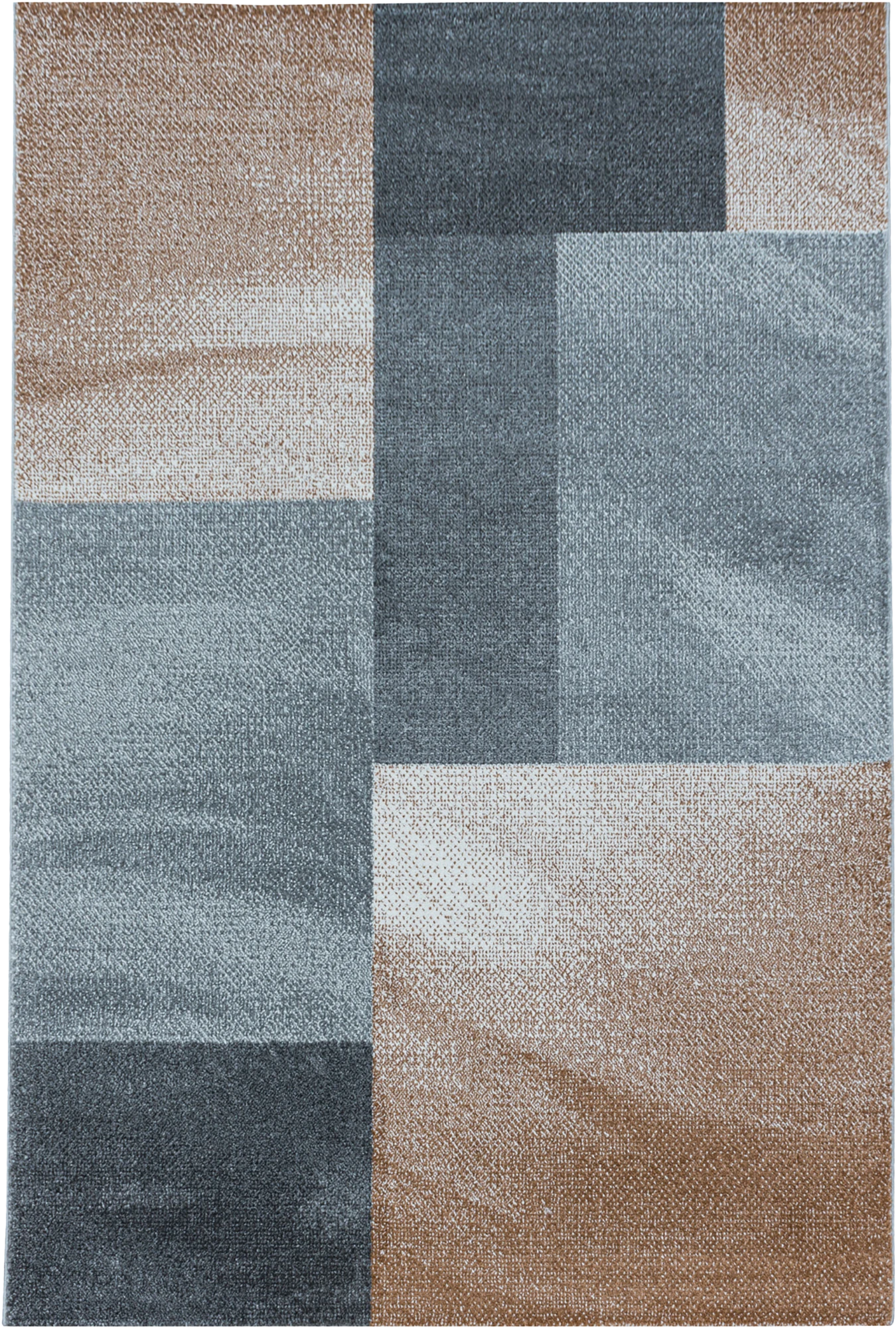 abstract-checkered Plaid Rug