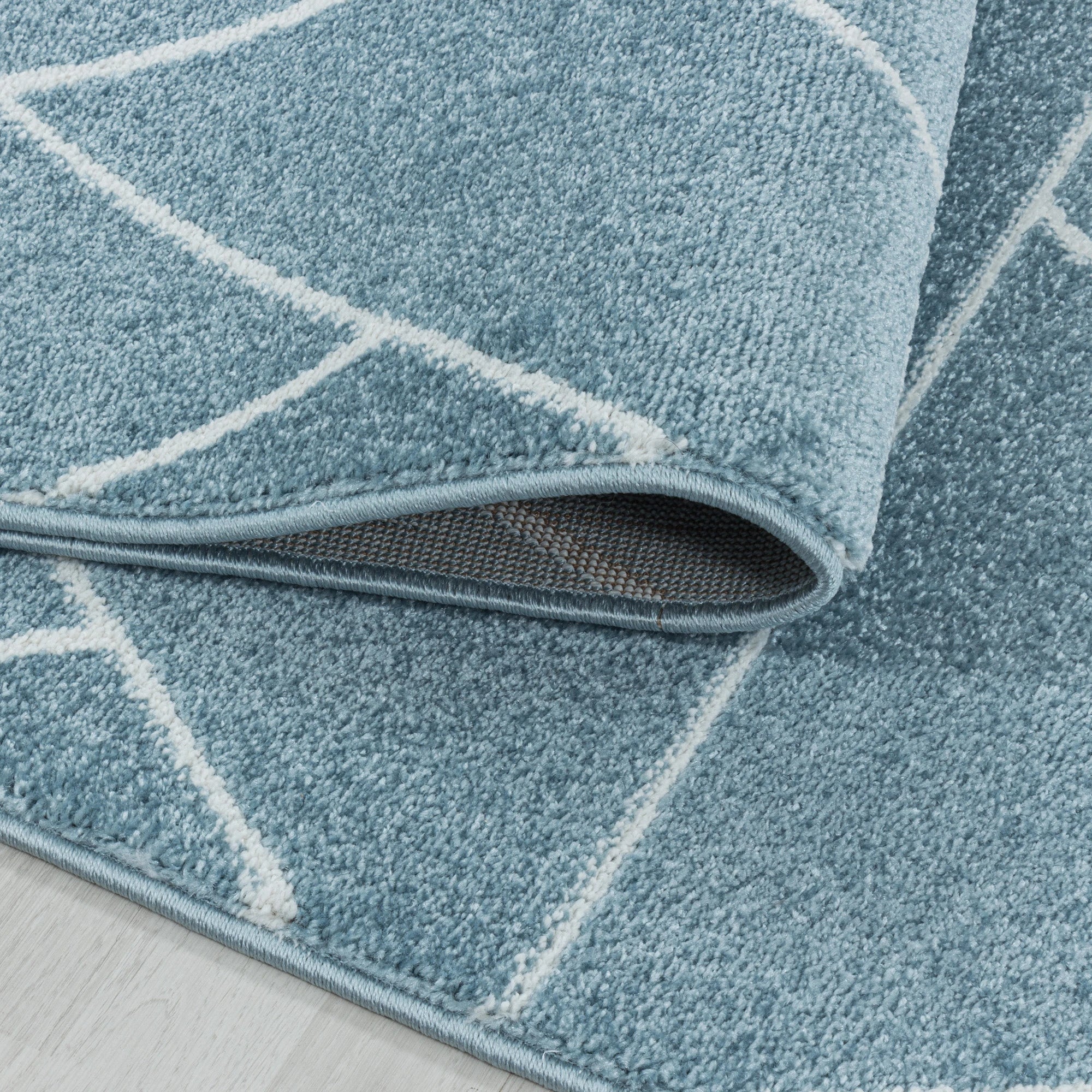 Angular Diamond Modern Area Rug