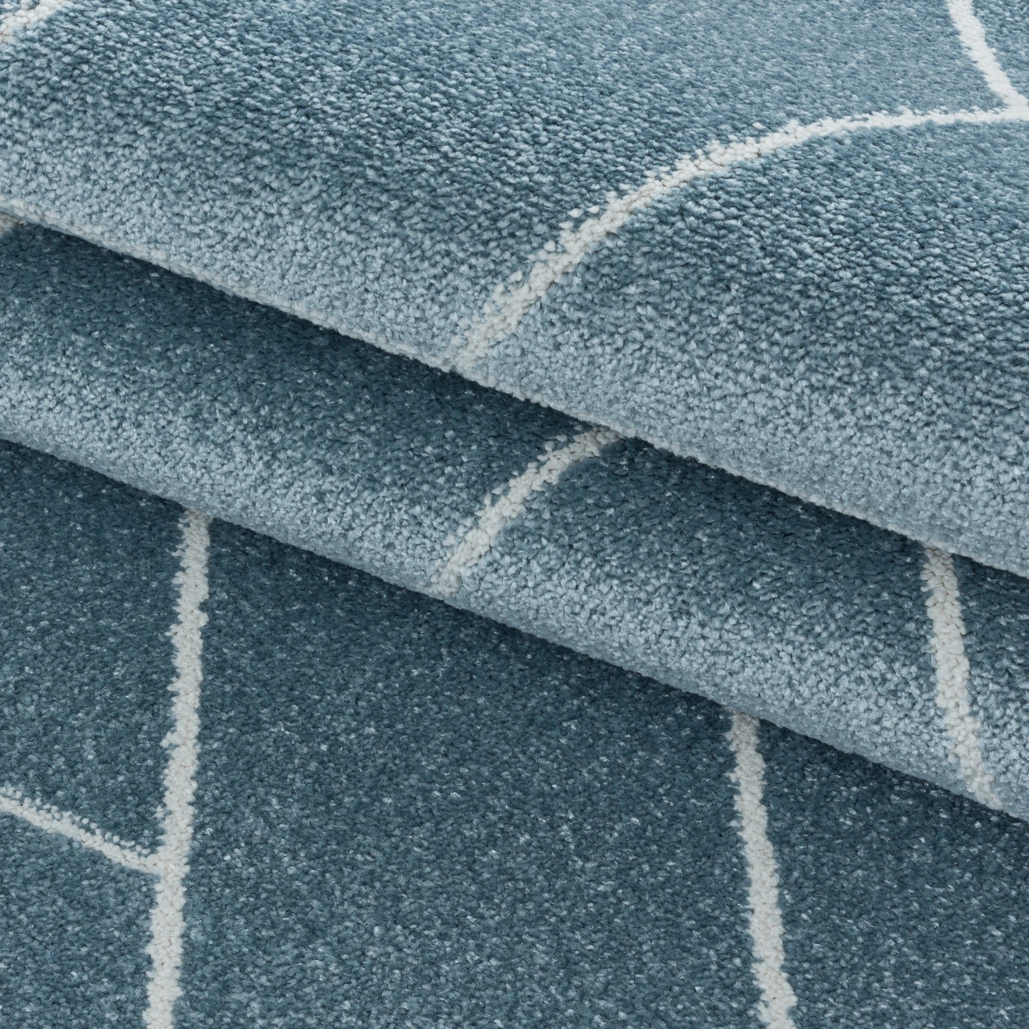 Angular Diamond Modern Area Rug