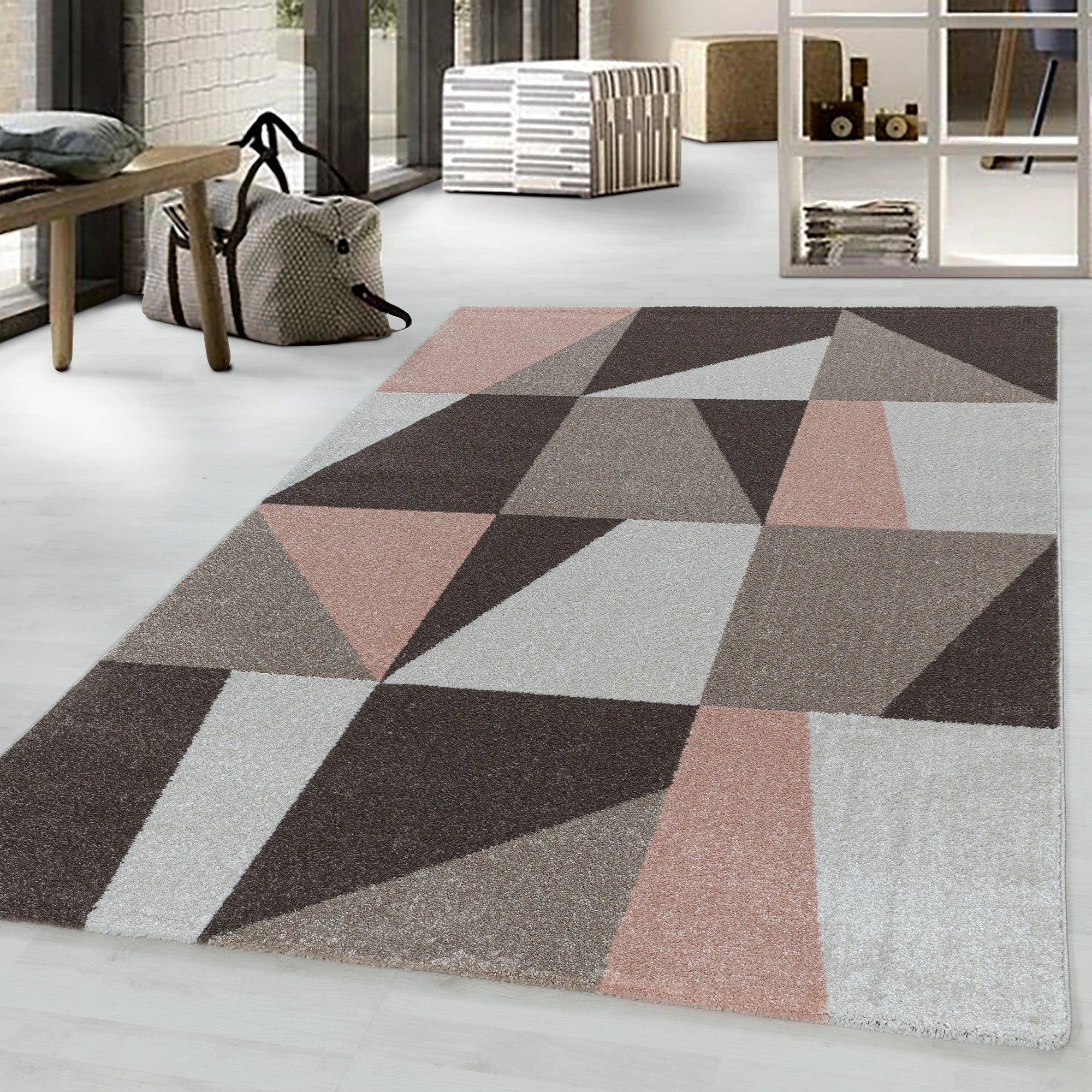 Ombre Rug Pink