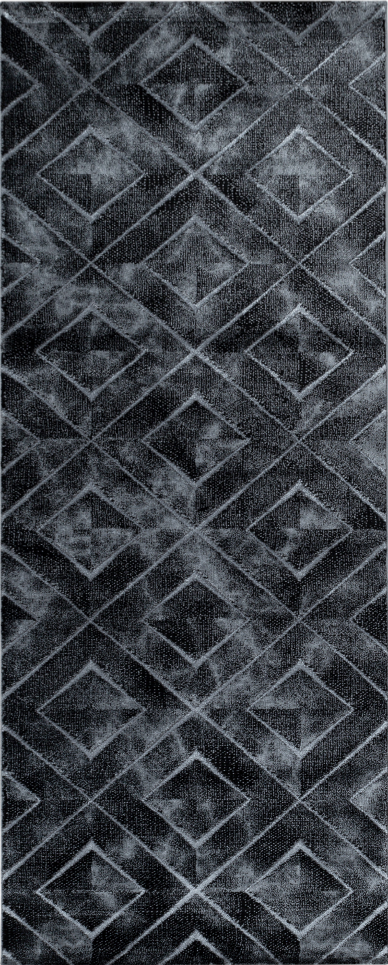 Marble Chic Area Rug Silver