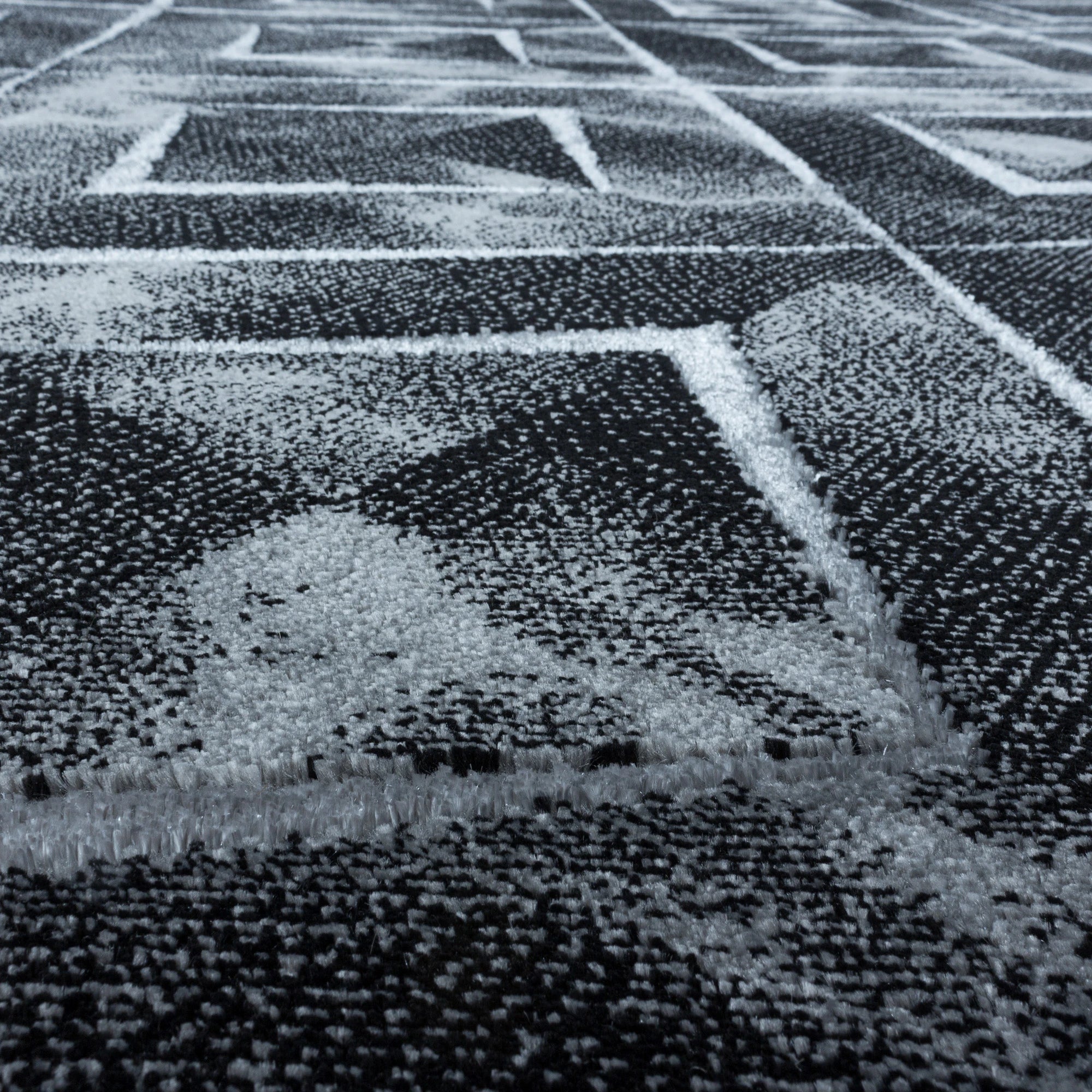 Marble Chic Area Rug Silver