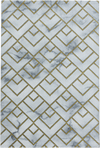 Marble Refined Collection Rug Modern Gold