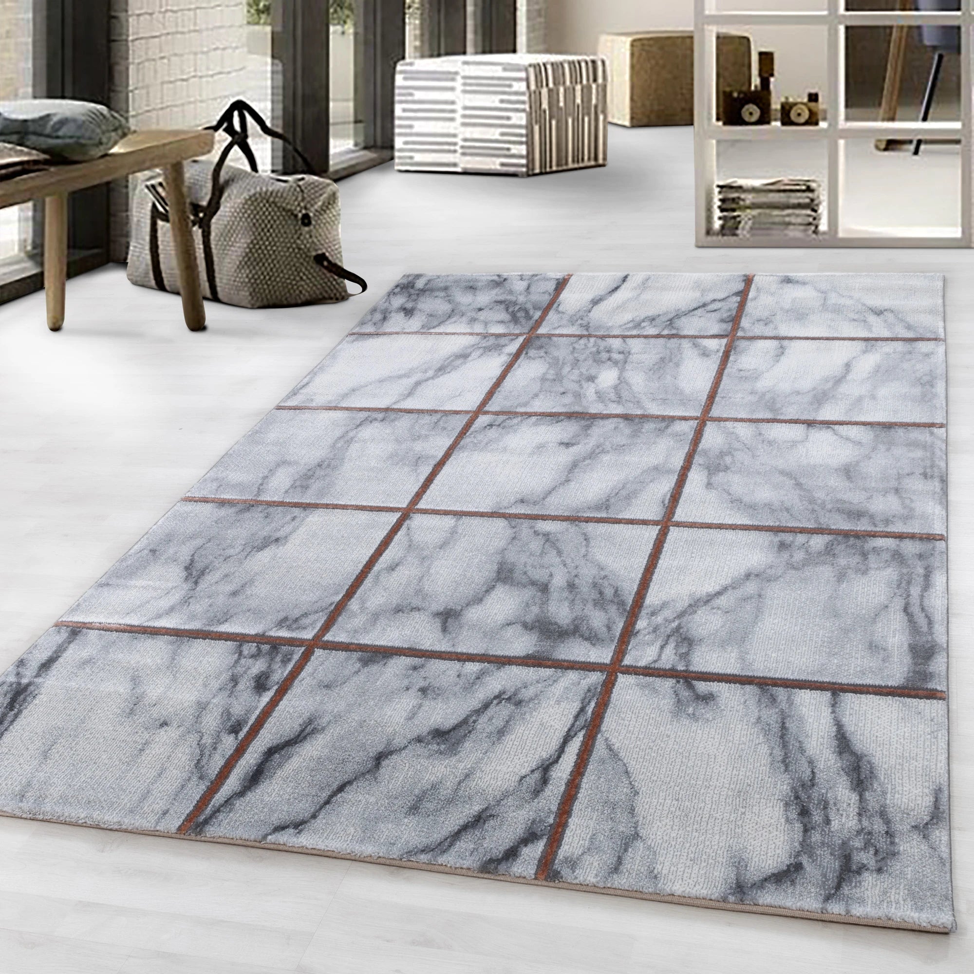Teppich der Marble Refined-Serie Modern