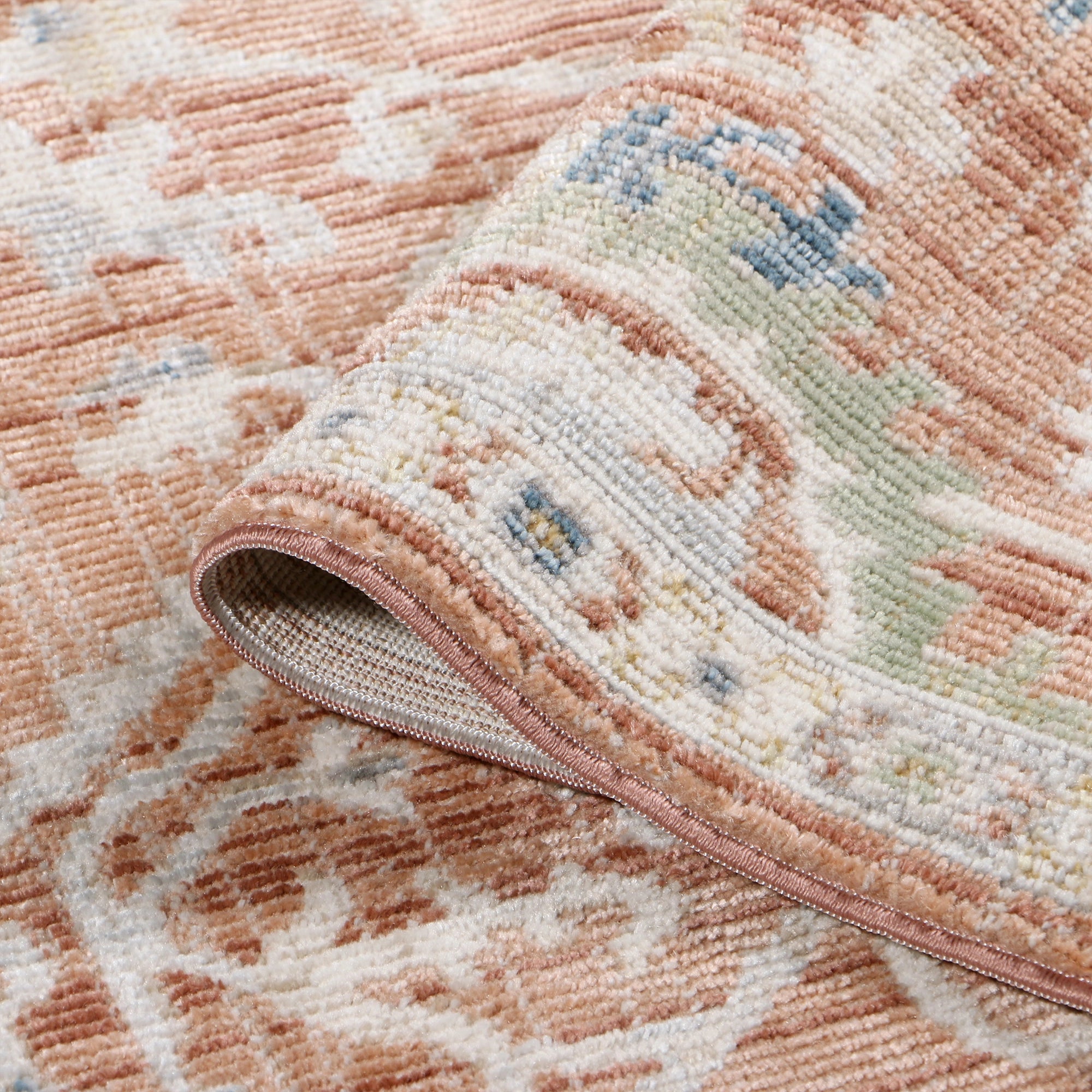 Terracotta Roots Traditional Rug