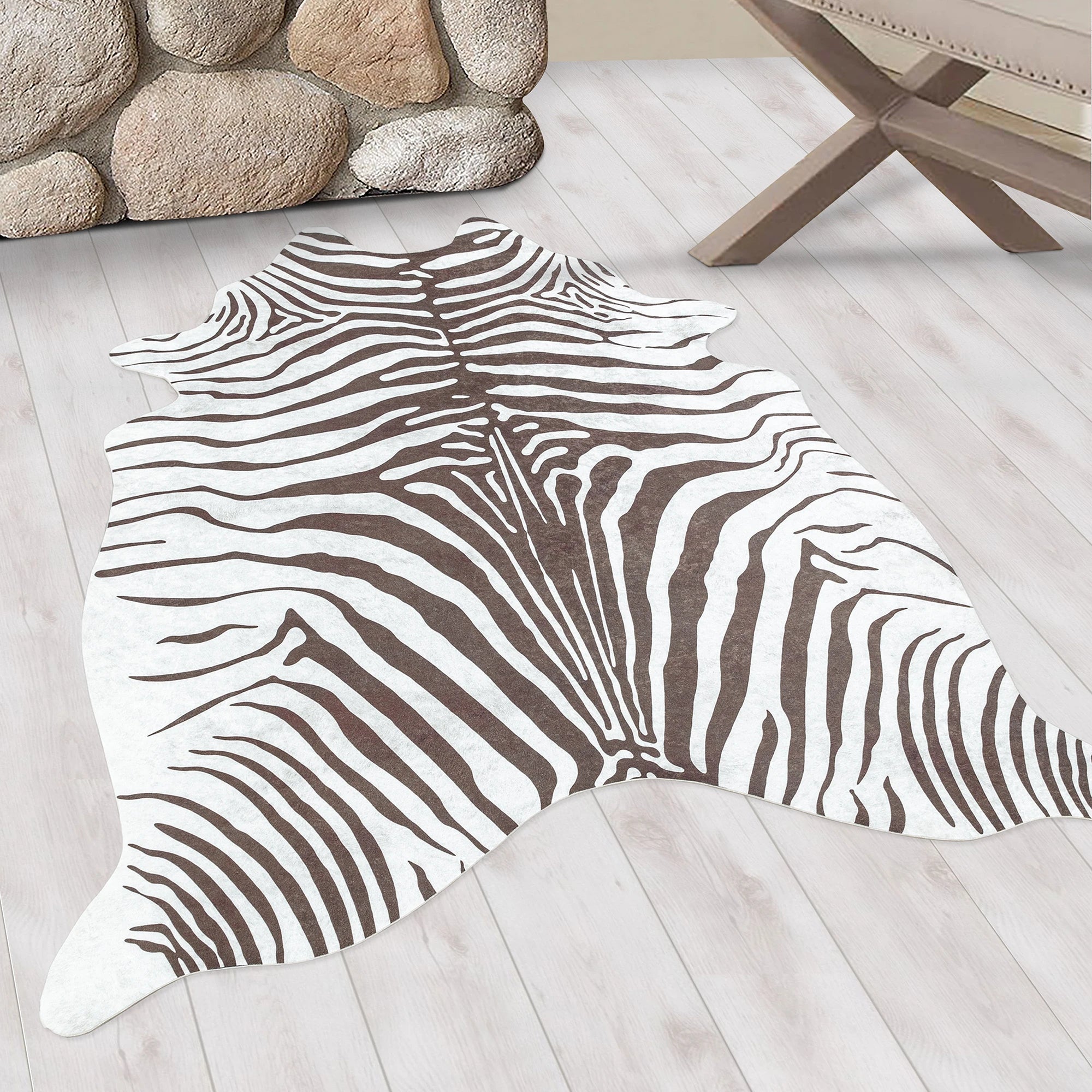 Tiger Skin Imitation Modern Rug