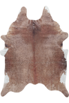 Cowhide Imitation Rug Brown Brown