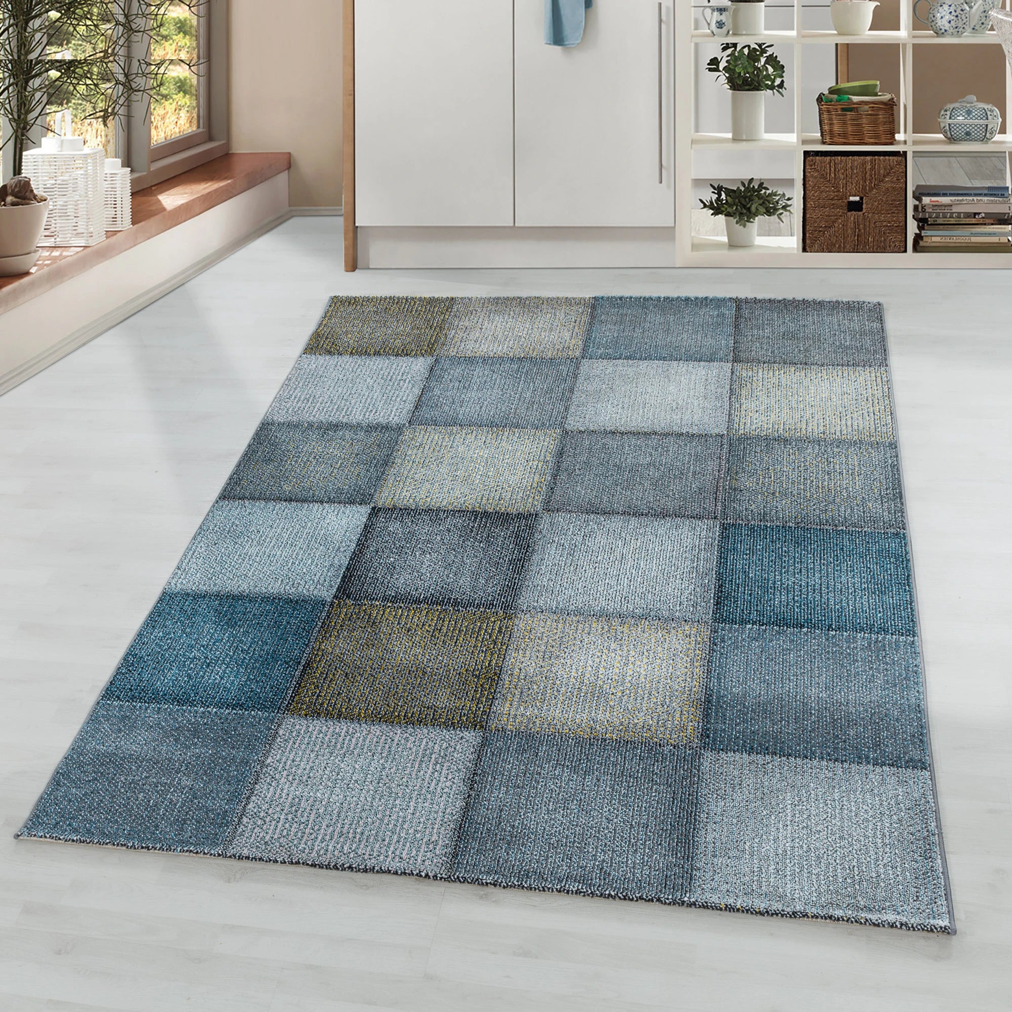 Grid Rug Modern