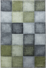 Checkered Rug Green 