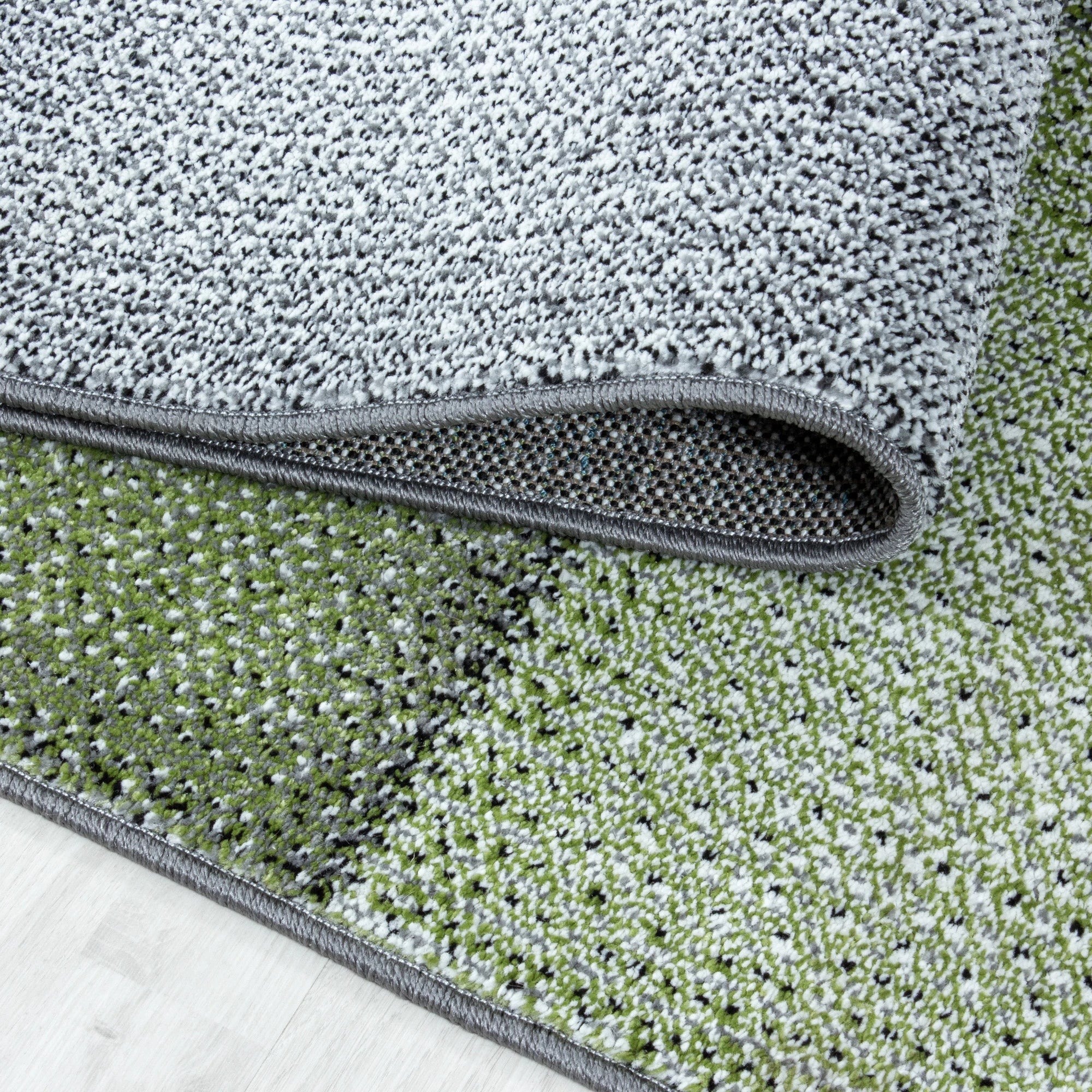 Checkered Rug Green