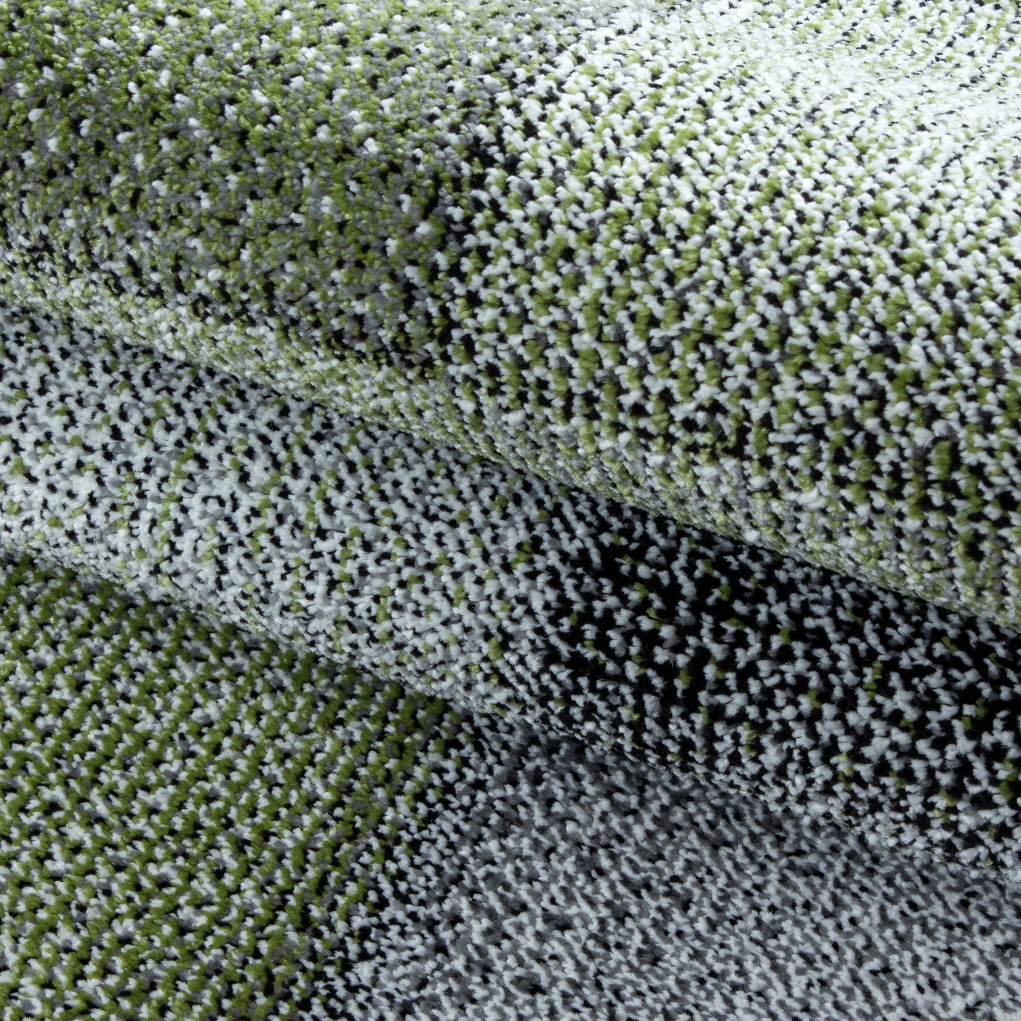 Checkered Rug Green