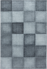 Grid Checkered Neutral Decor Rug 