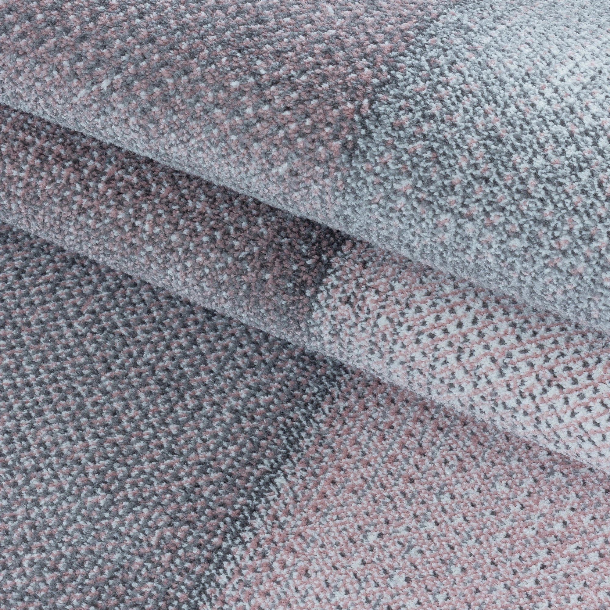 Checkerboard Neutral Decor Rug