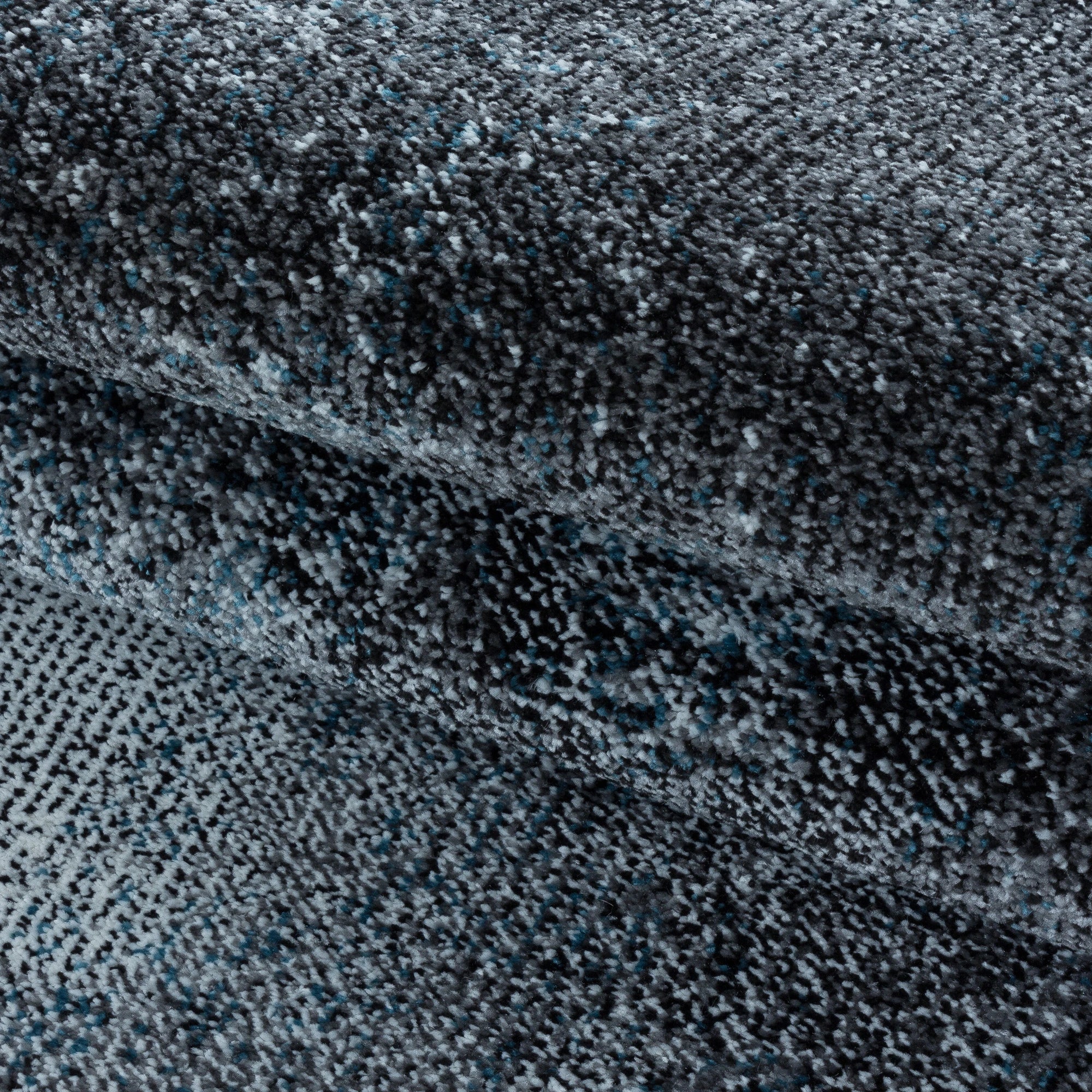 Ombre Stilvoller Teppich Blau