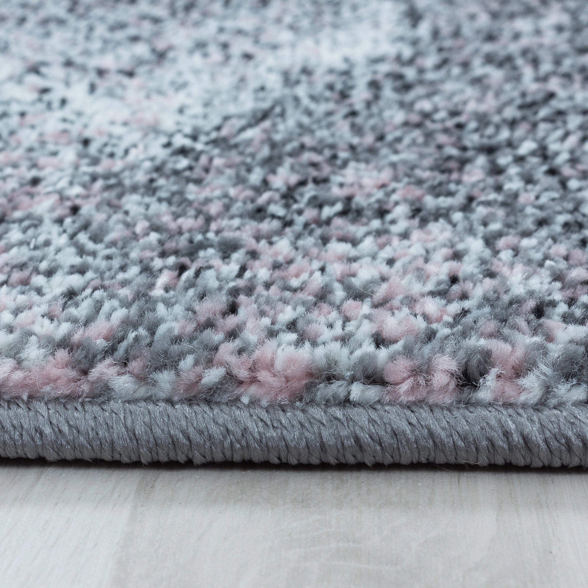 Ombre Modern Area Rug Pink