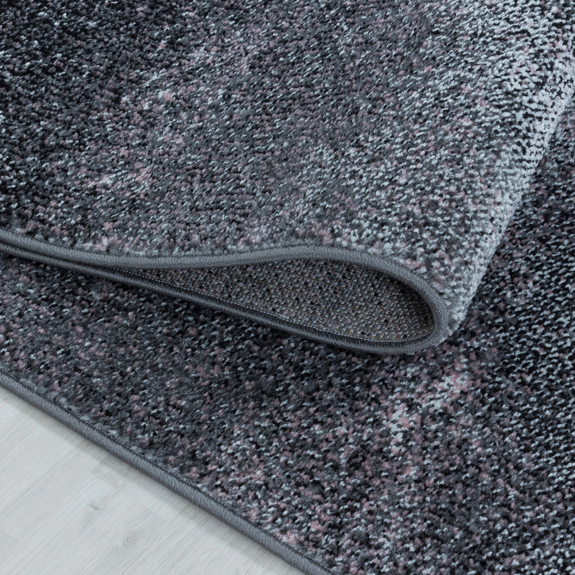 Ombre Modern Area Rug Pink
