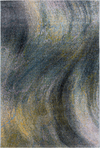 Abstract-waves Abstract Chic Floor Rug Multi