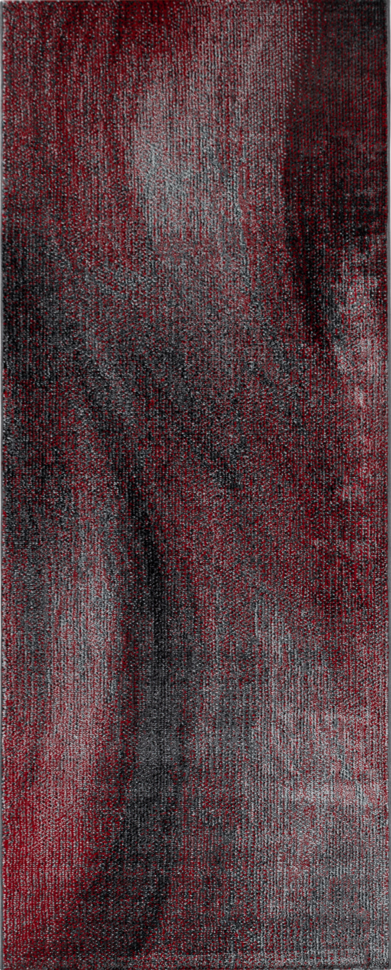 Abstract-waves Abstract Rug Red