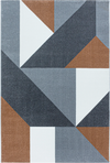 Tessellated Rug Modern Copper