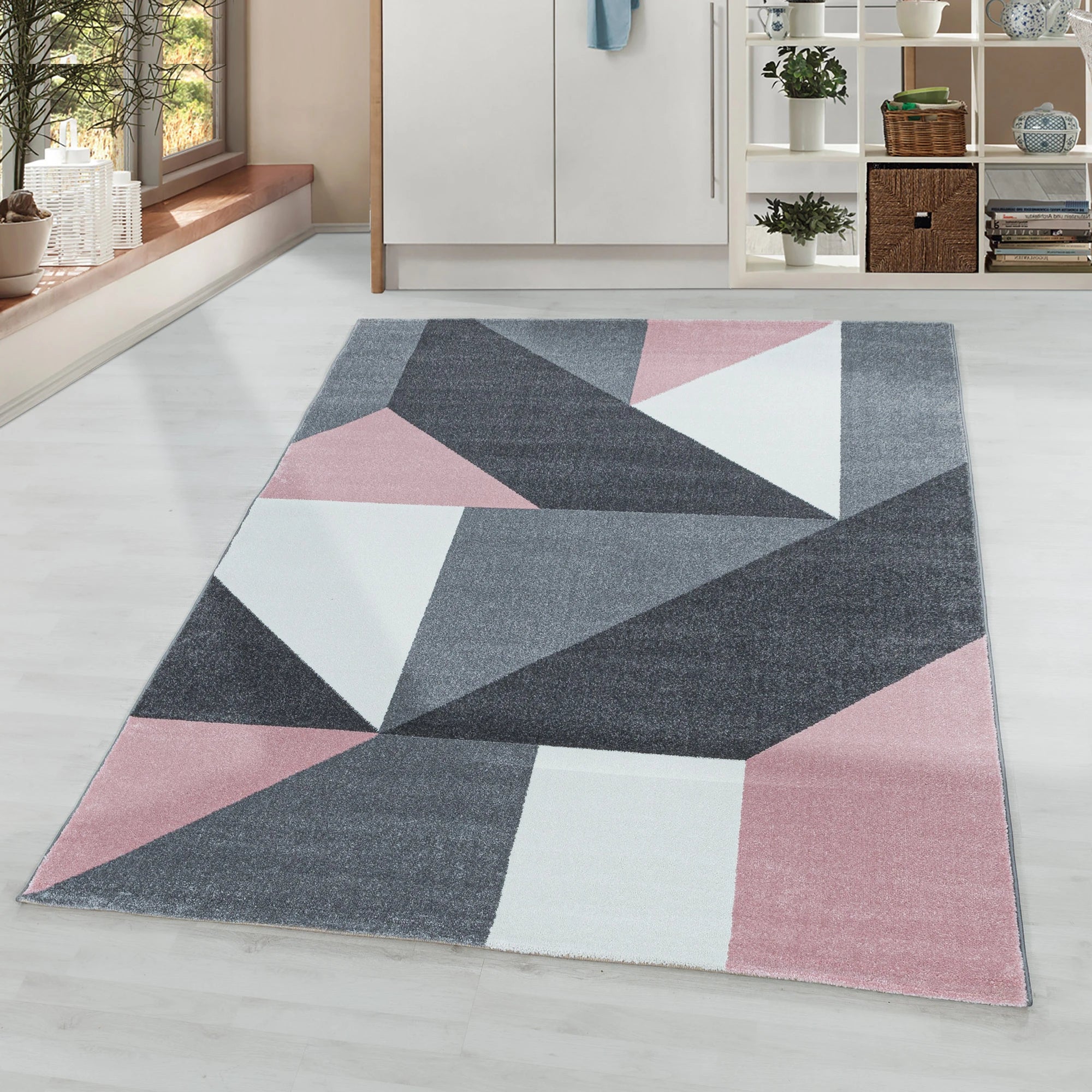 Angular Geometric Stylish Floor Rug