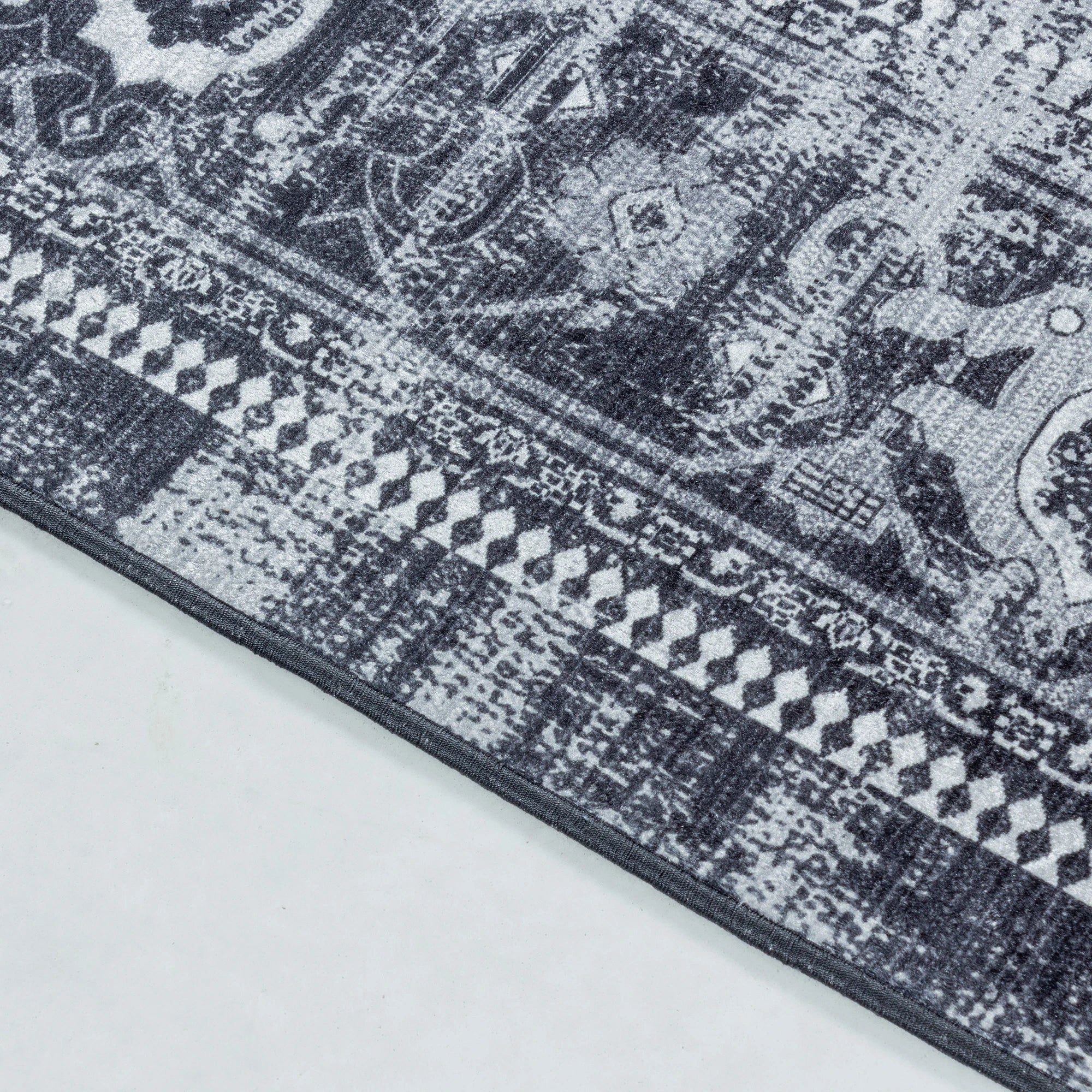Oriental Rug Black