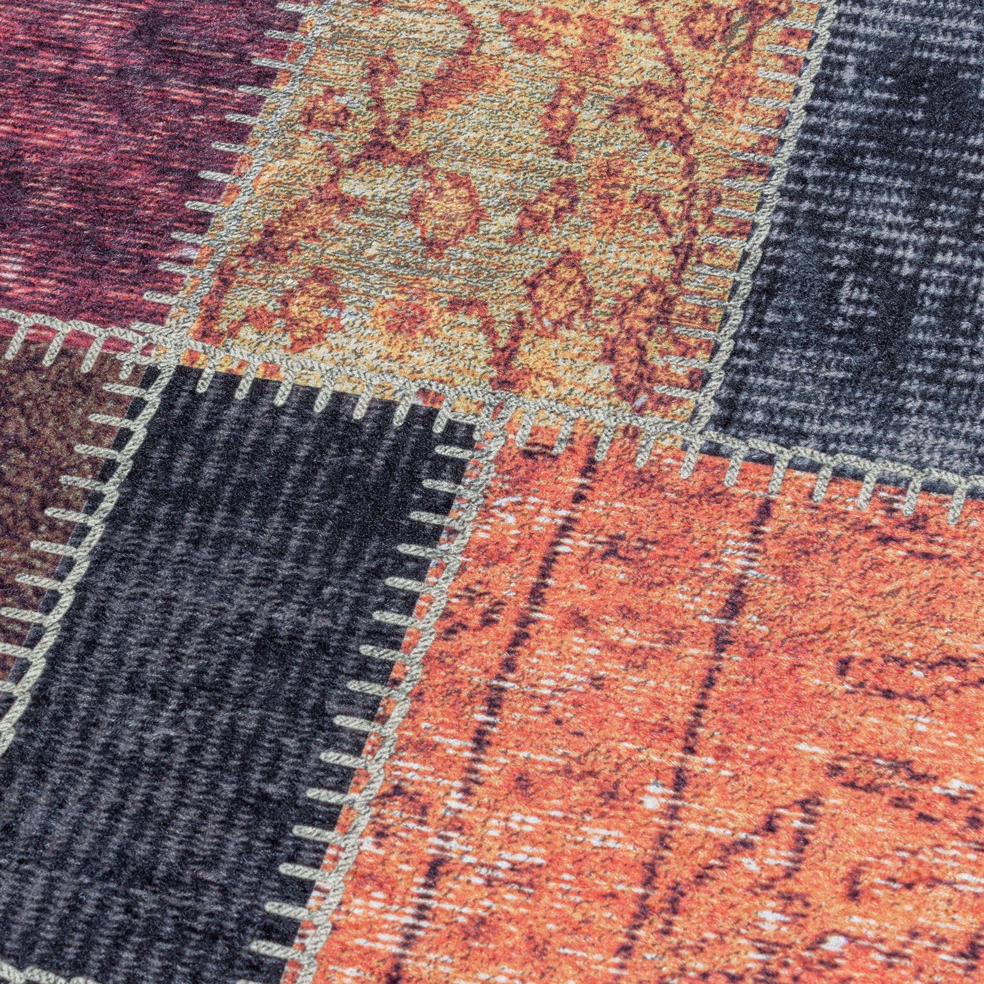 Patchwork Teppich Modern