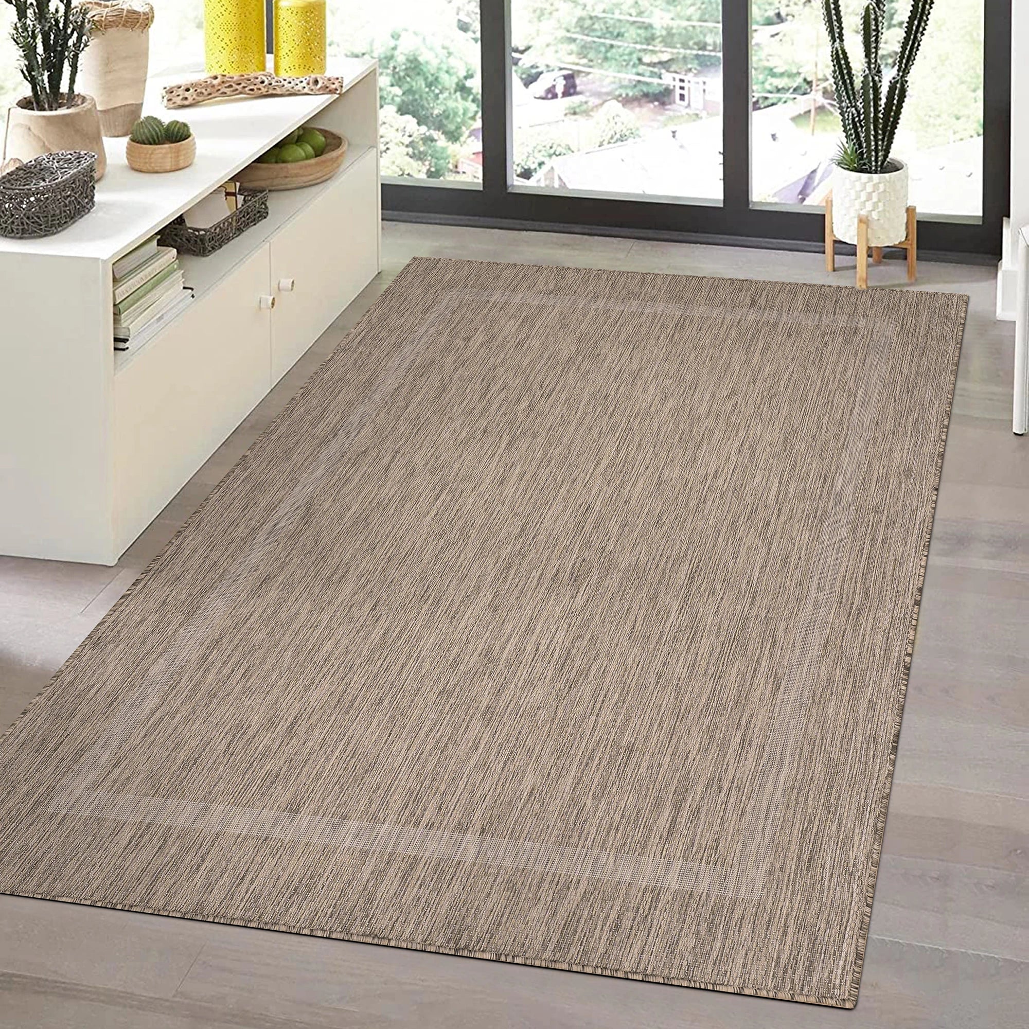 Clean Color Elegant Floor Rug