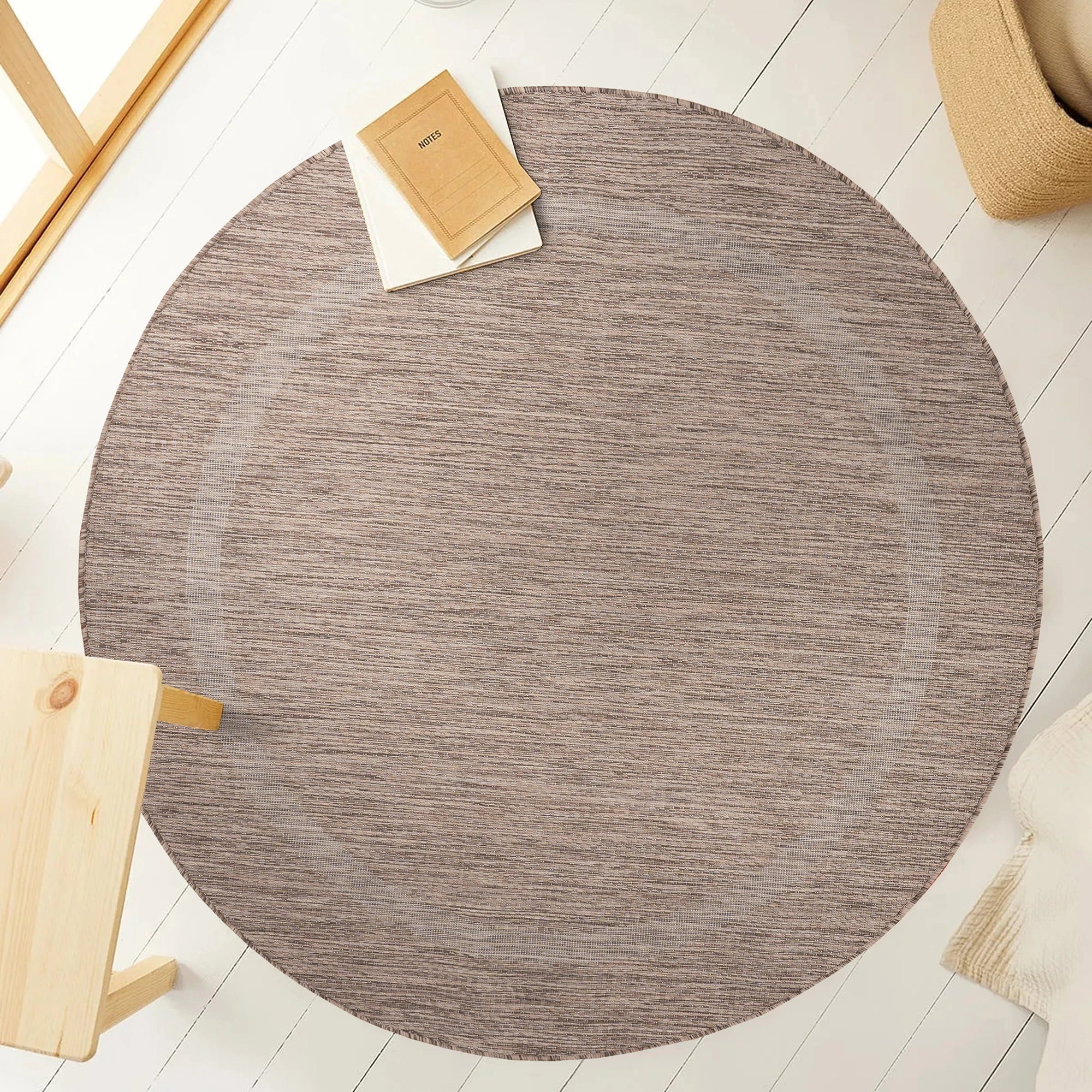 Clean Color Elegant Floor Rug