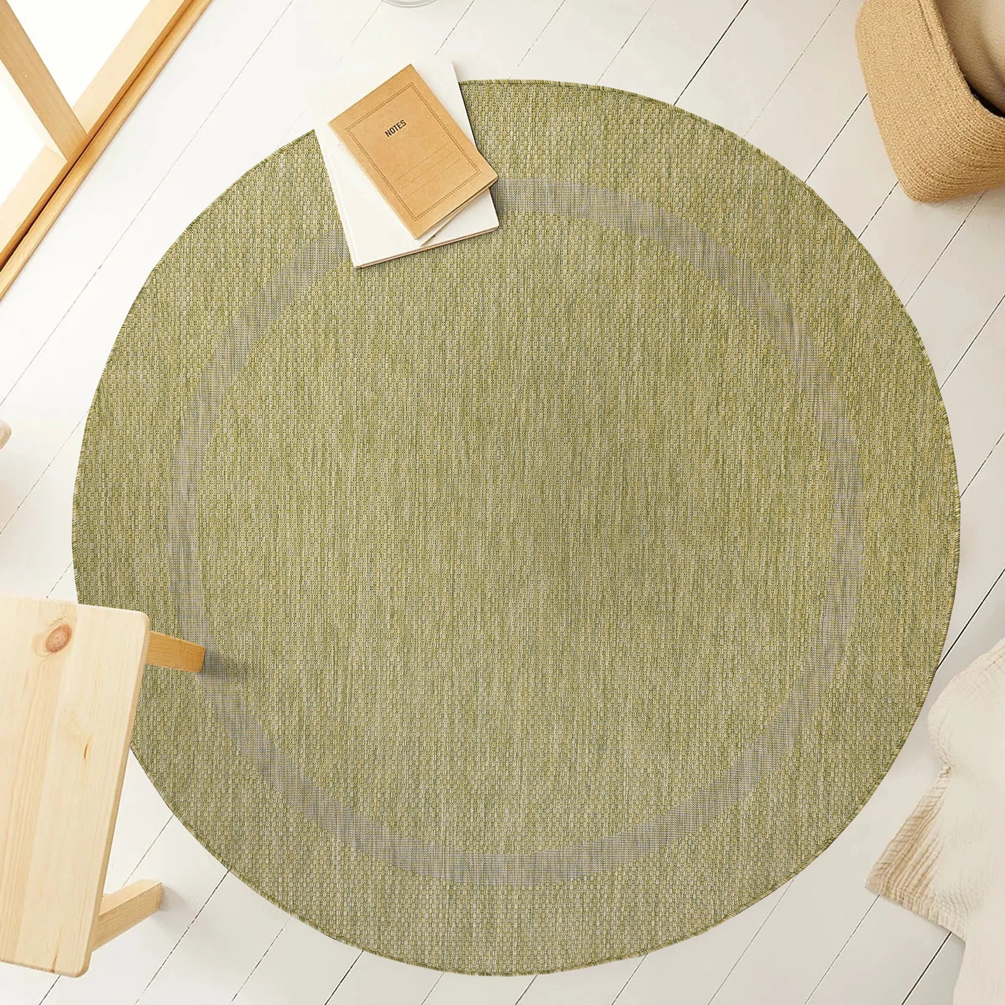 Clean Color Chic Floor Rug