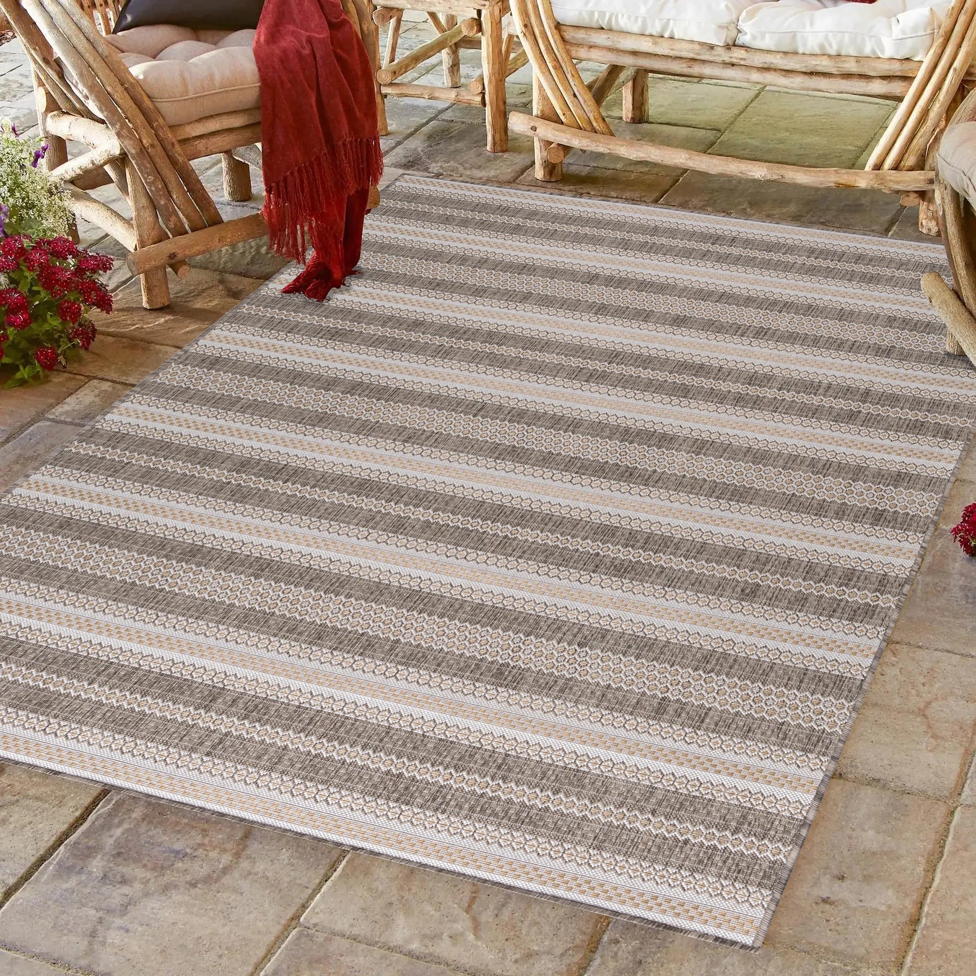 Vintage Stylish Contemporary Rug | Beige