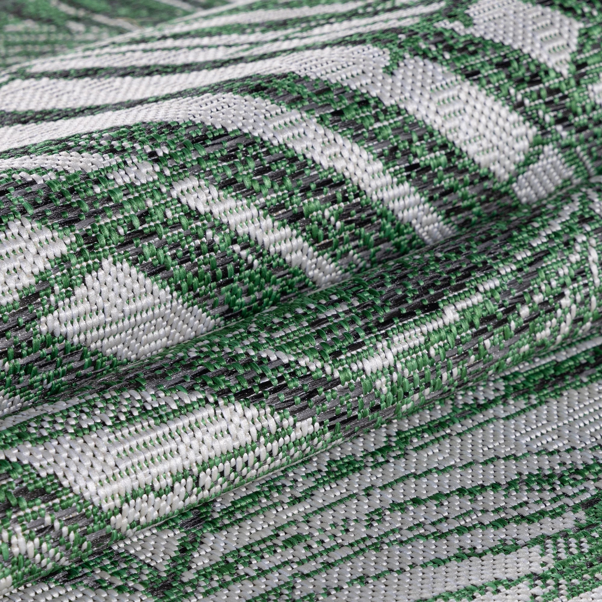 Palm Refined Area Rug Green