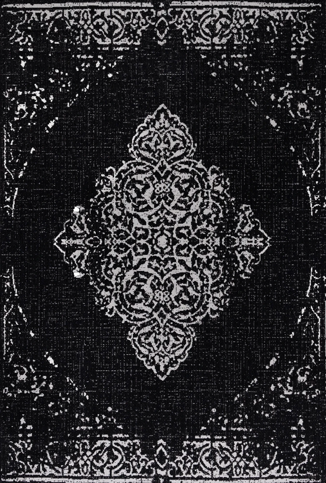 Gemütlicher, eleganter Vintage-Teppich