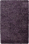 Marled Contemporary Area Rug Modern Violet / Purple