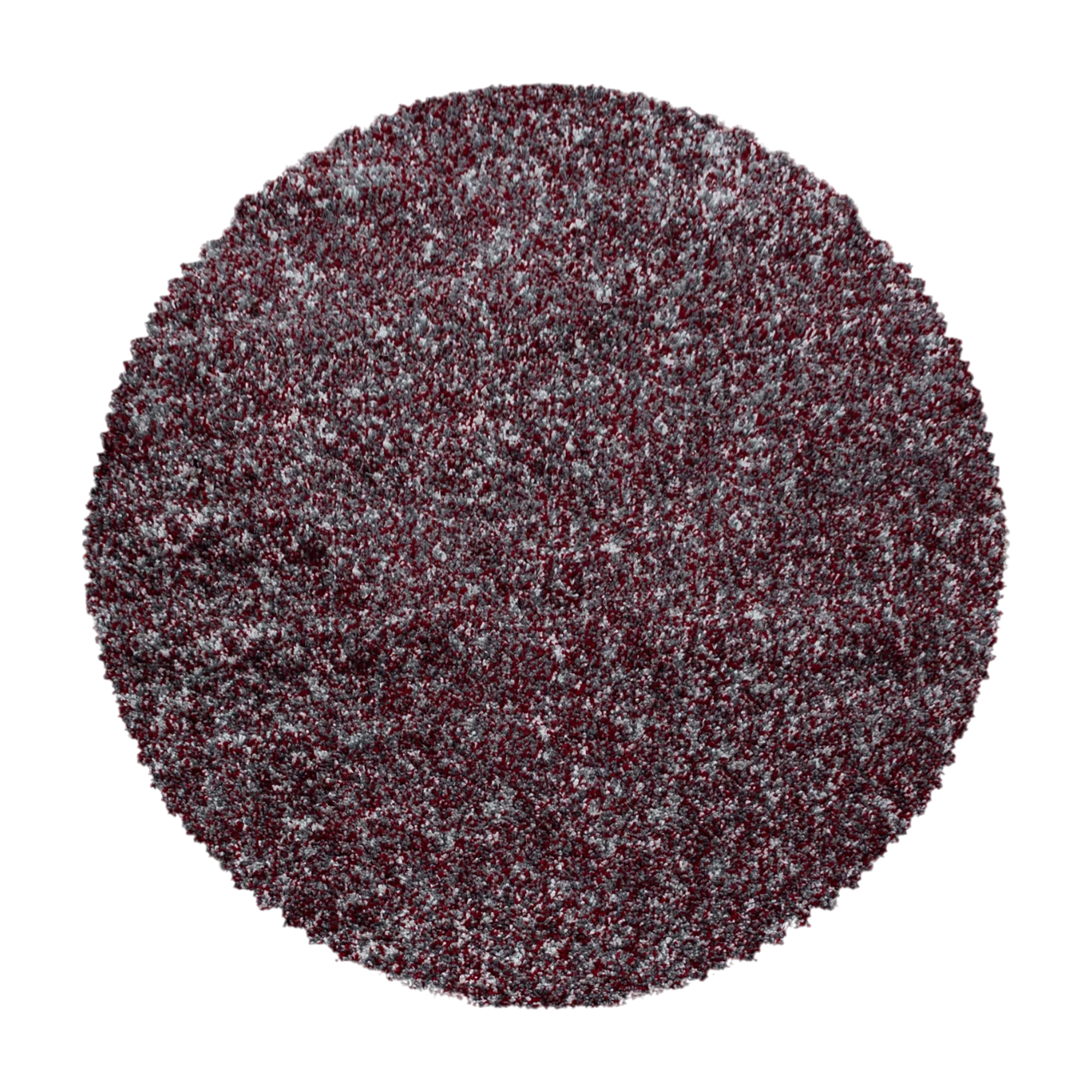 Melierter Teppich Rot