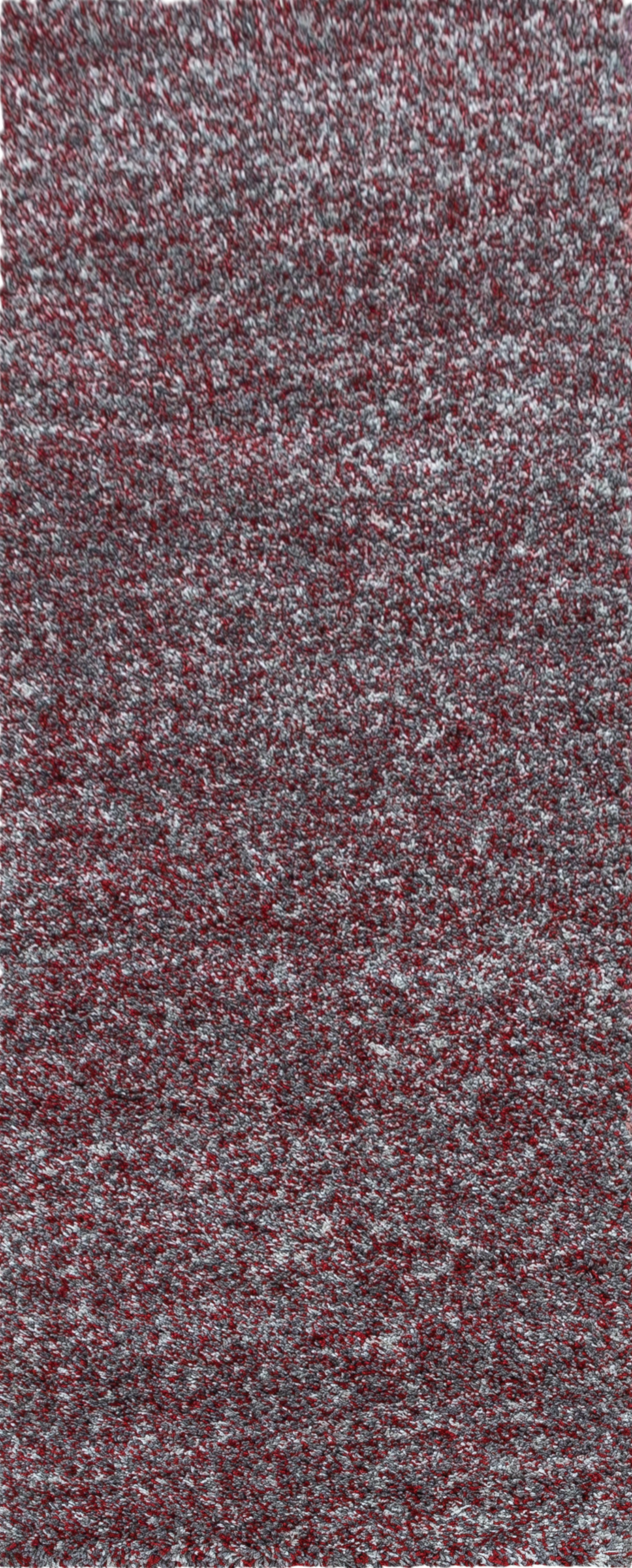 Melierter Teppich Rot