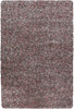 Melierter gemütlicher Teppich in Rosa 
