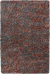 Marled Refined Area Rug Modern Terracotta