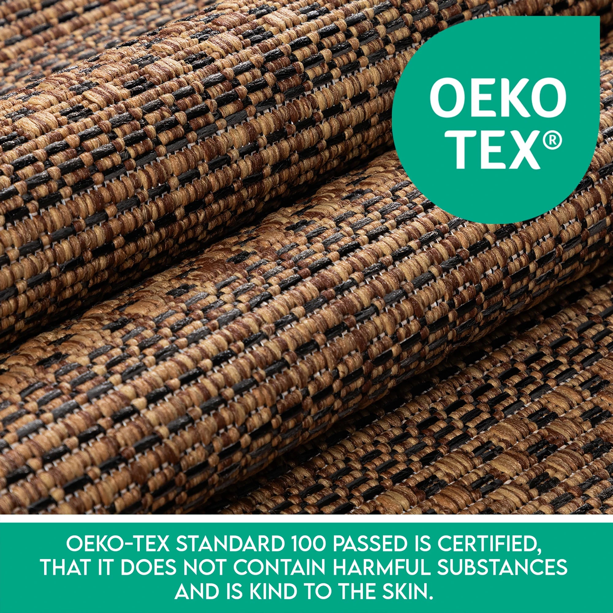 Vintage Jute Weave Rug | Copper