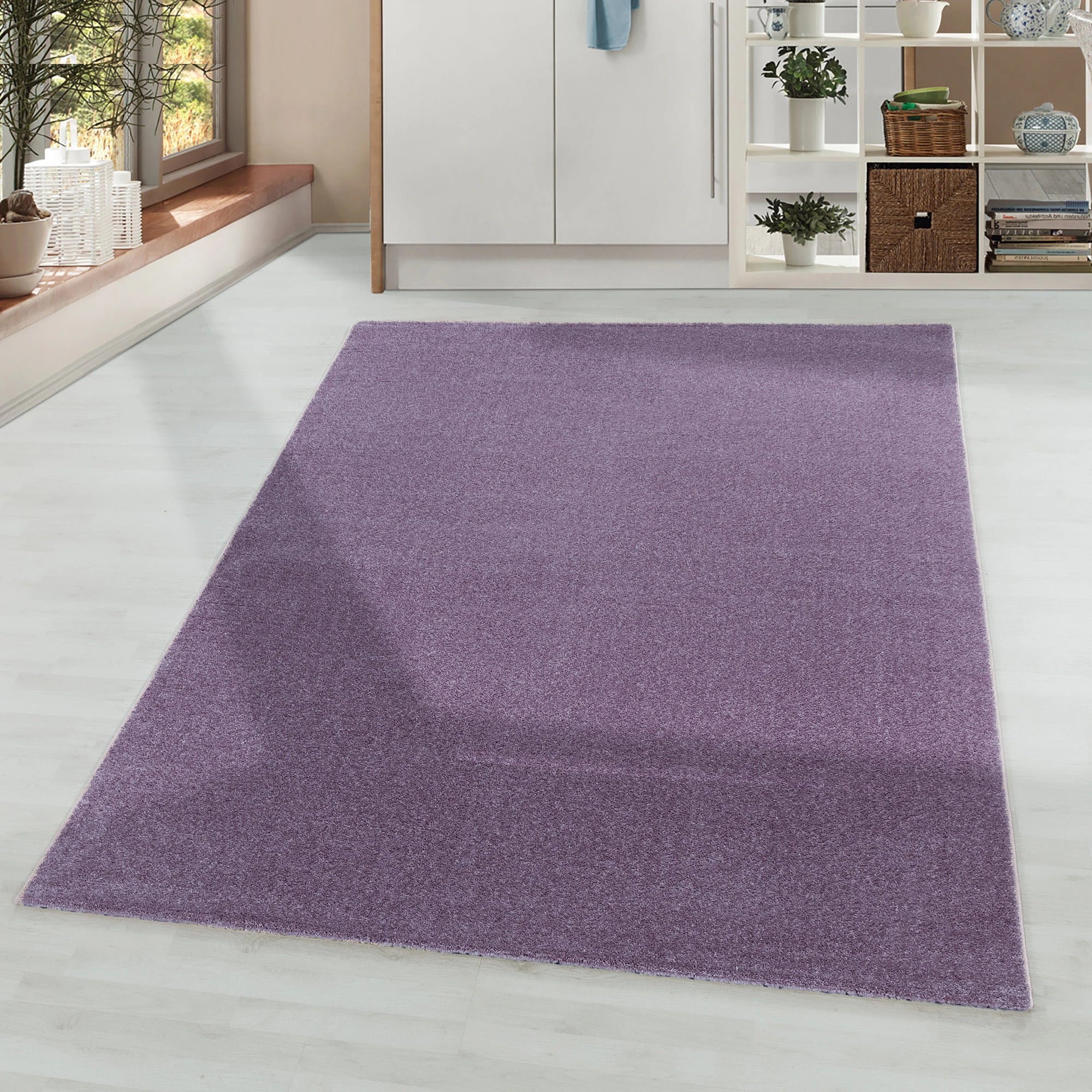 Clean Color Refined Floor Rug